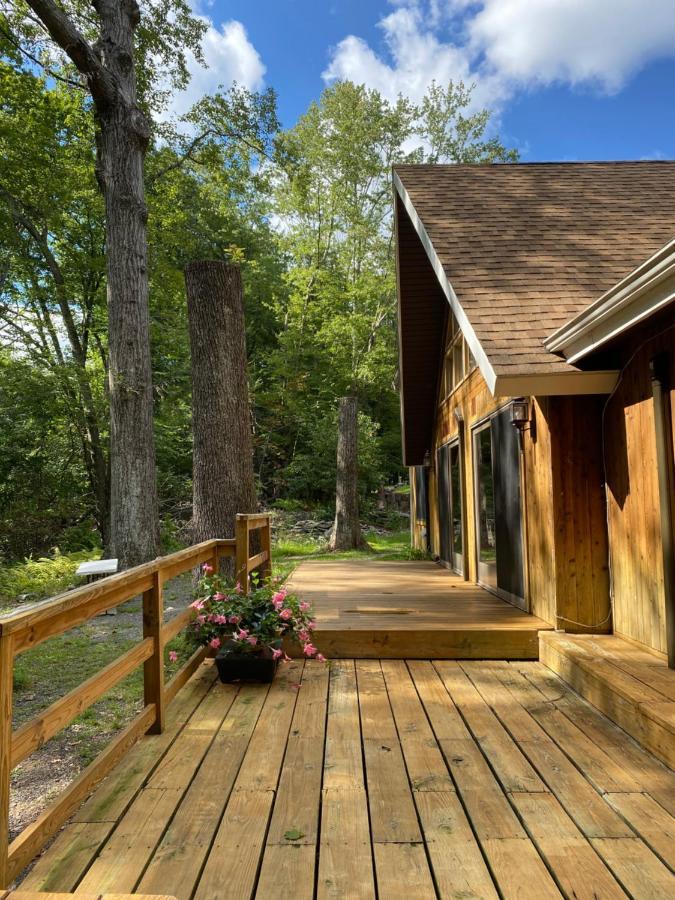 Secluded Chalet On Stream-Mins To Camelback Tannersville Extérieur photo