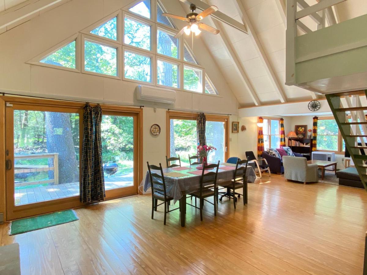 Secluded Chalet On Stream-Mins To Camelback Tannersville Extérieur photo