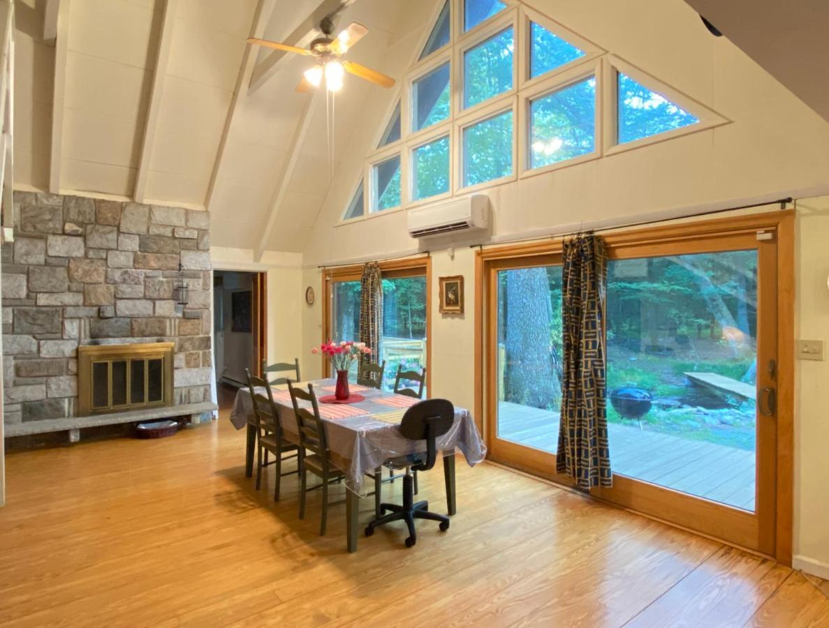 Secluded Chalet On Stream-Mins To Camelback Tannersville Extérieur photo