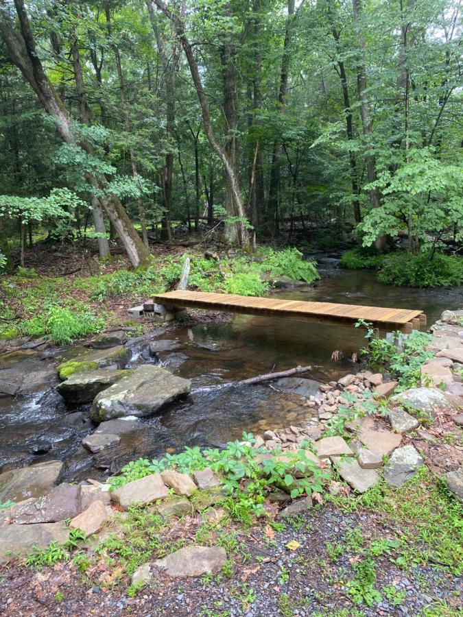 Secluded Chalet On Stream-Mins To Camelback Tannersville Extérieur photo